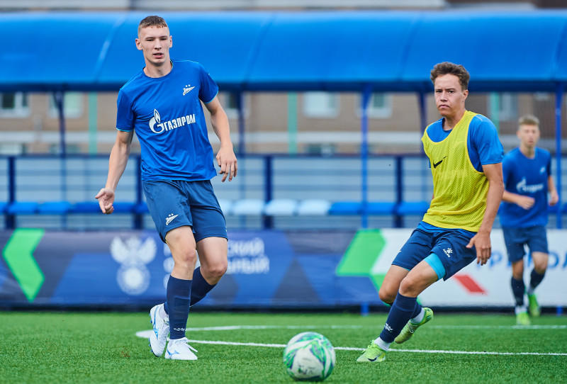 Тренировка «Зенита»-м перед матчем с ФК «Урал»-м