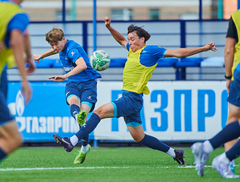 Тренировка «Зенита»-м перед матчем с ФК «Урал»-м