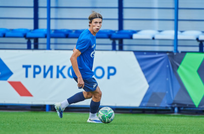 Тренировка «Зенита»-м перед матчем с ФК «Урал»-м