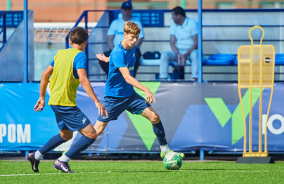 Тренировка «Зенита»-м перед матчем с ФК «Урал»-м