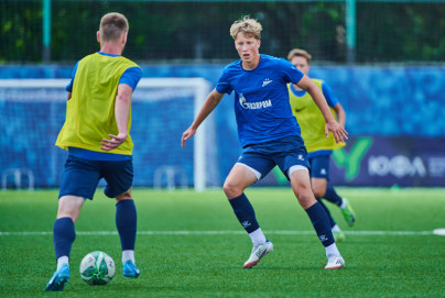 Тренировка «Зенита»-м перед матчем с ФК «Урал»-м