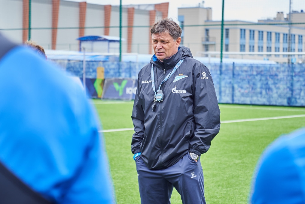 Тренировка «Зенита»-м перед матчем со «Спартаком»-м