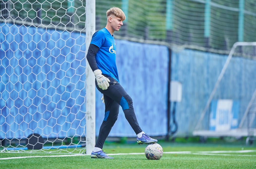 Тренировка «Зенита»-м перед матчем со «Спартаком»-м