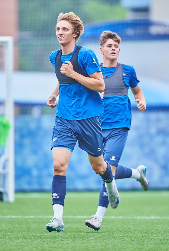 Тренировка «Зенита»-м перед матчем со «Спартаком»-м