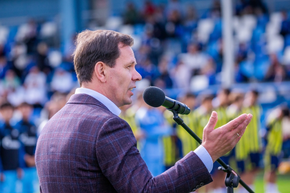 Церемония открытия XVIII Международного юношеского турнира памяти Ю. А. Морозова