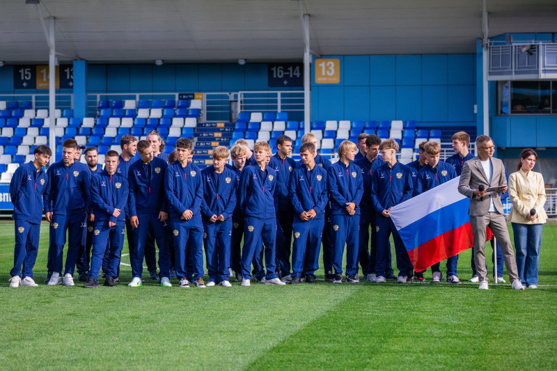 Церемония открытия XVIII Международного юношеского турнира памяти Ю. А. Морозова