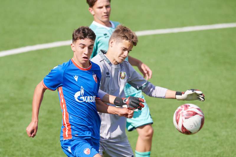 XVIII Международный юношеский турнир памяти Ю.А. Морозова: «Црвена Звезда»— Сборная Белоруссии