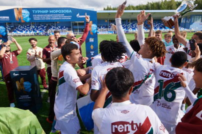 XVIII Международный юношеский турнир памяти Ю.А. Морозова: Церемония закрытия