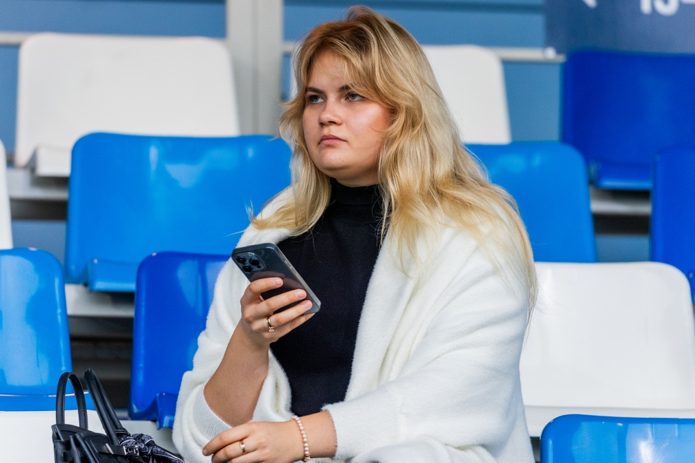 Болельщики на матче «Зенит»-2 — «Иркутск»