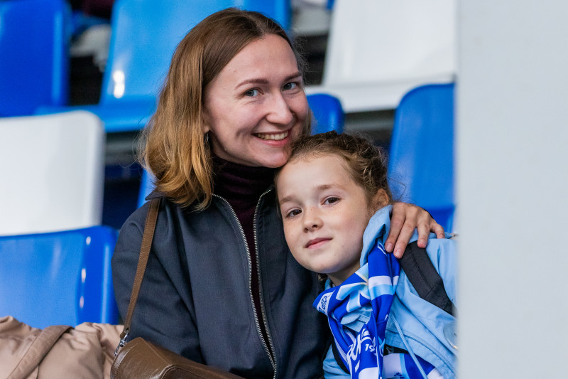 Болельщики на матче «Зенит»-2 — «Иркутск»