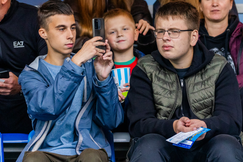 Болельщики на матче «Зенит»-2 — «Иркутск»