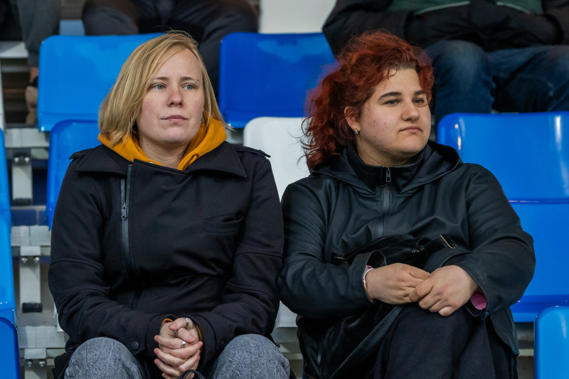 Болельщики на матче «Зенит»-2 — «Сатурн»