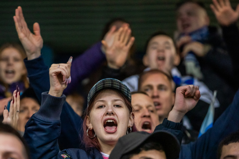 Болельщики на матче «Зенит»-2 — «Сатурн»