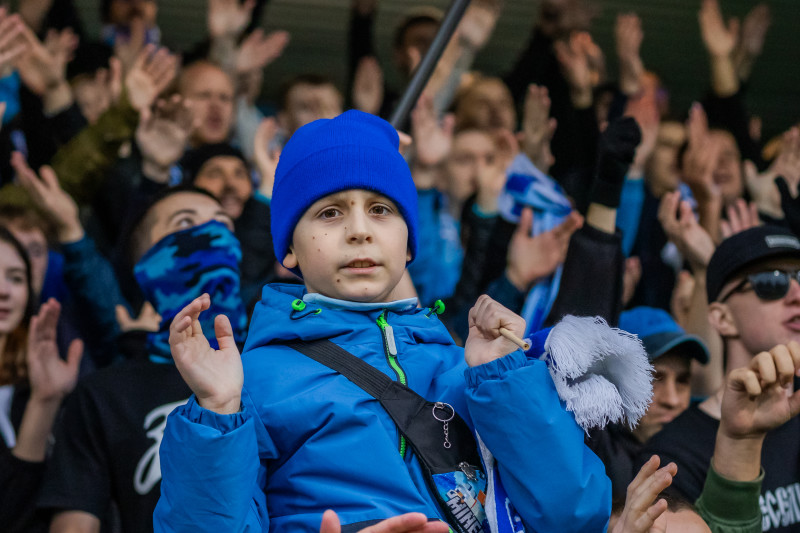 Болельщики на матче «Зенит»-2 — «Сатурн»