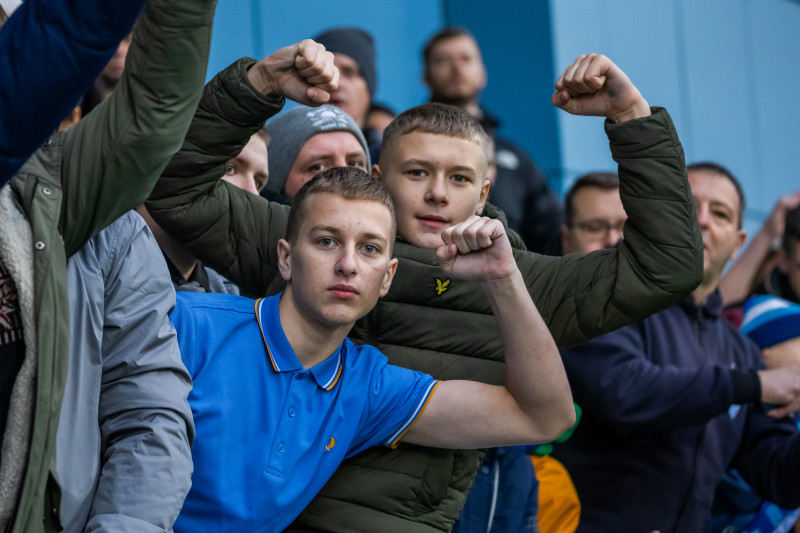 Болельщики на матче «Зенит»-2 — «Сатурн»