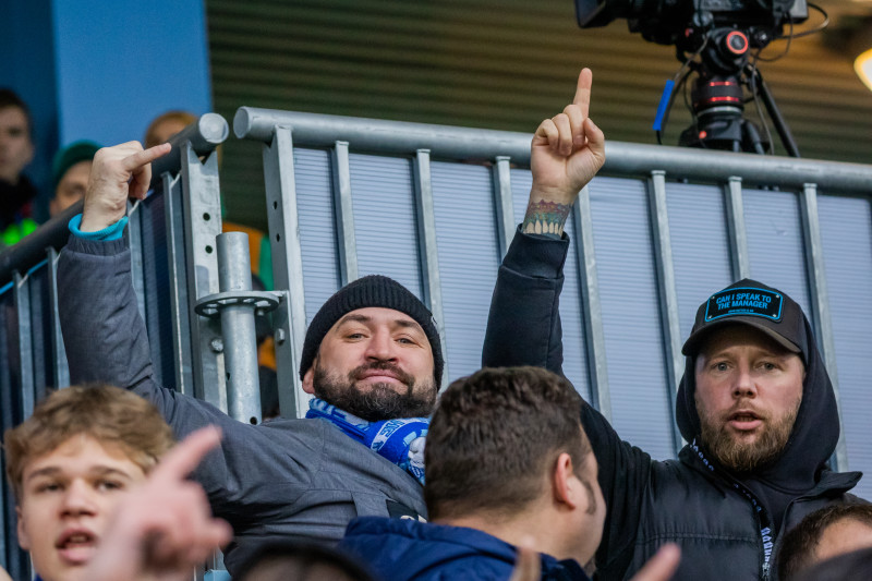 Болельщики на матче «Зенит»-2 — «Сатурн»