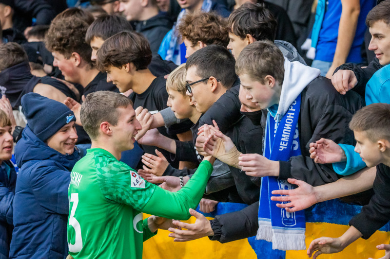 Болельщики на матче «Зенит»-2 — «Сатурн»