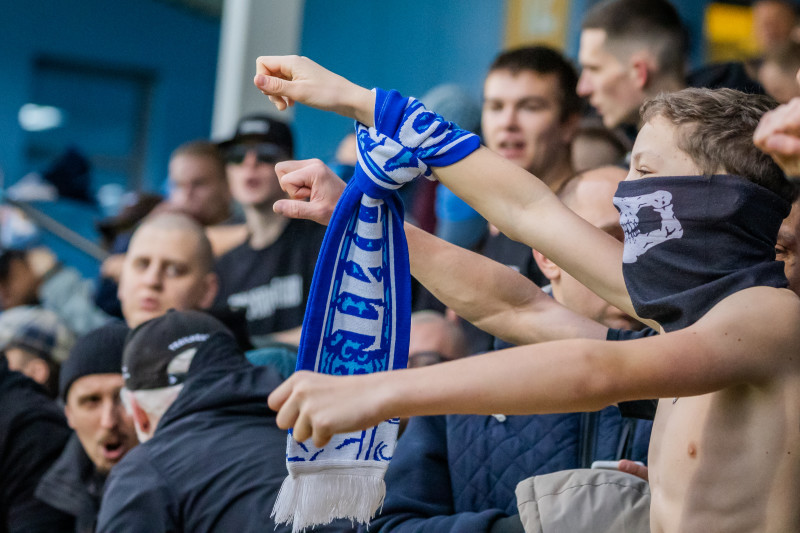 Болельщики на матче «Зенит»-2 — «Сатурн»