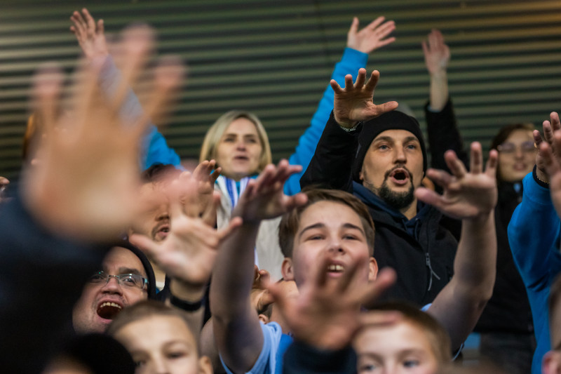 Болельщики на матче «Зенит»-2 — «Сатурн»