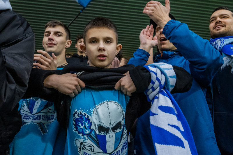 Болельщики на матче «Зенит»-2 — «Сатурн»