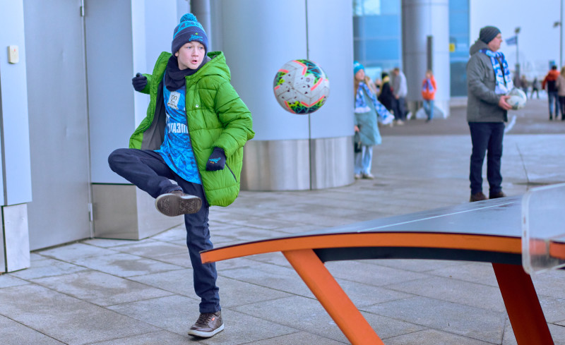 «Фан-Променад»: «Энергия дружбы» перед матчем с московским «Динамо»