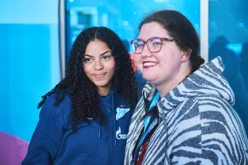 «100 добрых дел»: площадка «Выбираем замечать» перед матчем с «Динамо»