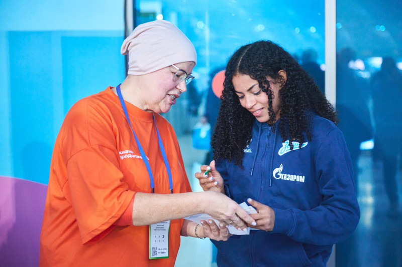 «100 добрых дел»: площадка «Выбираем замечать» перед матчем с «Динамо»