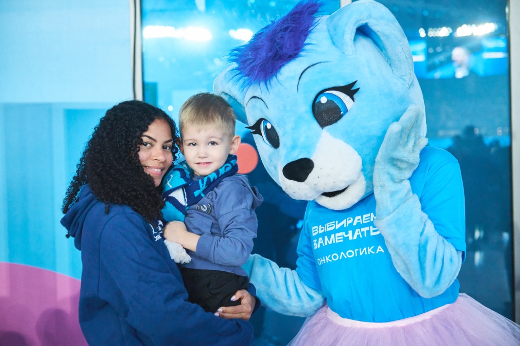 «100 добрых дел»: площадка «Выбираем замечать» перед матчем с «Динамо»