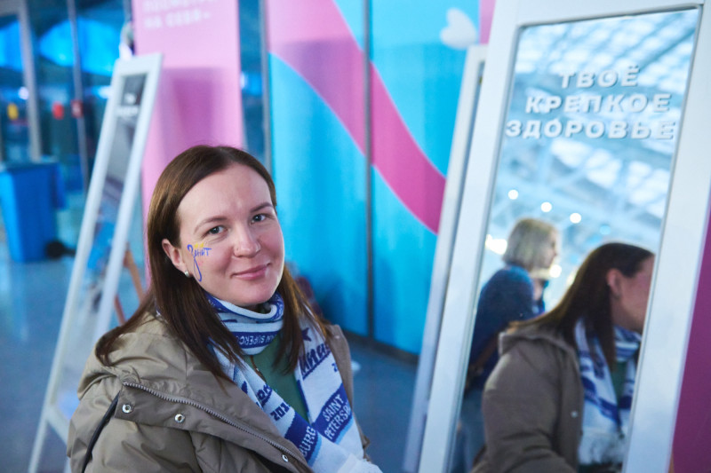 «100 добрых дел»: площадка «Выбираем замечать» перед матчем с «Динамо»