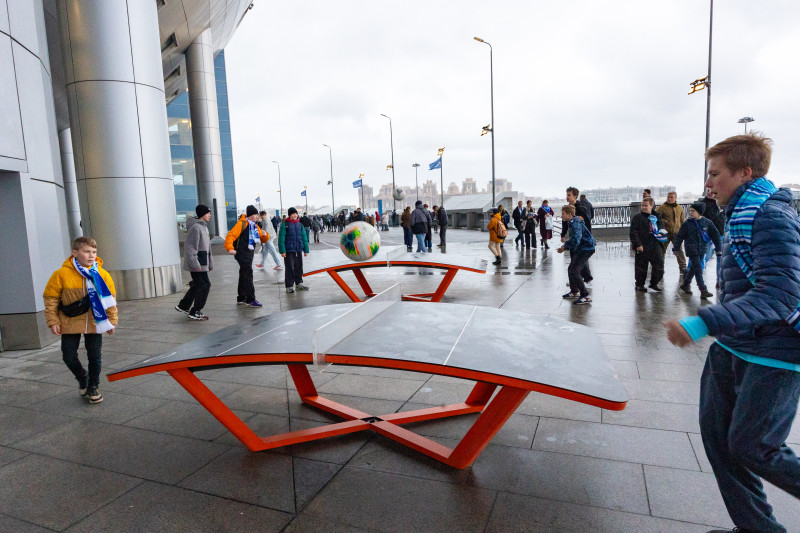 Фан-Променад перед матчем с московским «Динамо»