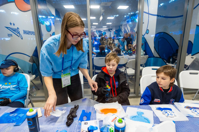 Фан-Променад перед матчем с московским «Динамо»