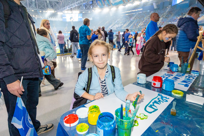 Фан-Променад перед матчем с московским «Динамо»