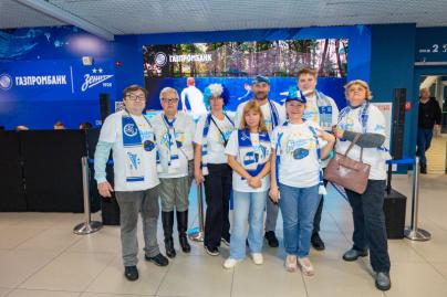 Фан-Променад перед матчем с московским «Динамо»