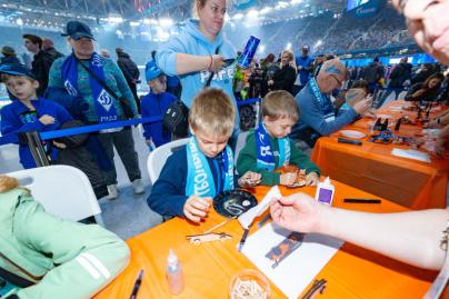 Фан-Променад перед матчем с московским «Динамо»