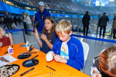 Фан-Променад перед матчем с московским «Динамо»