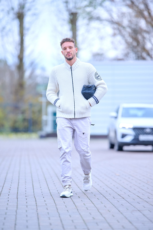 «Зенит. Стиль»: приезд игроков на тренировку перед матчем с «Локомотивом»