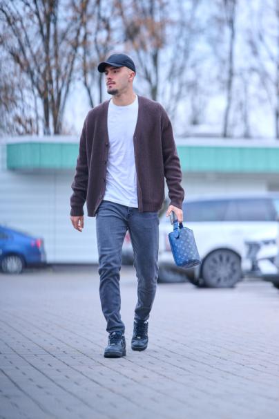 «Зенит. Стиль»: приезд игроков на тренировку перед матчем с «Локомотивом»