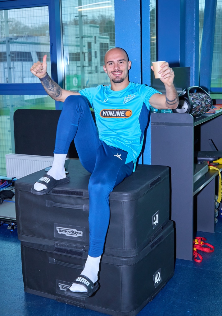 Тренировка «Зенита» перед матчем с «Локомотивом»