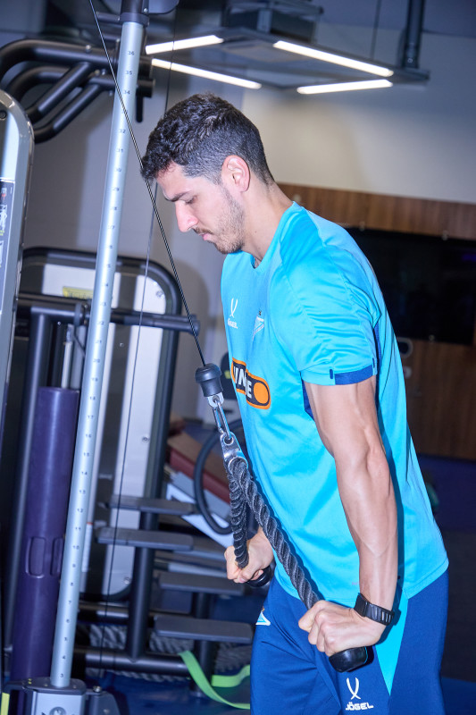 Тренировка «Зенита» перед матчем с «Локомотивом»