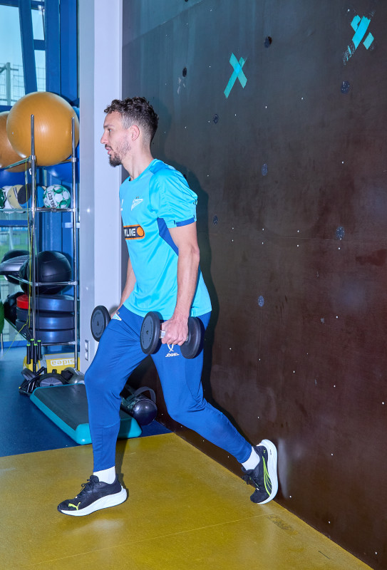 Тренировка «Зенита» перед матчем с «Локомотивом»