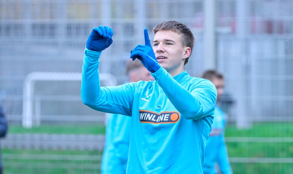 Тренировка «Зенита» перед матчем с «Локомотивом»