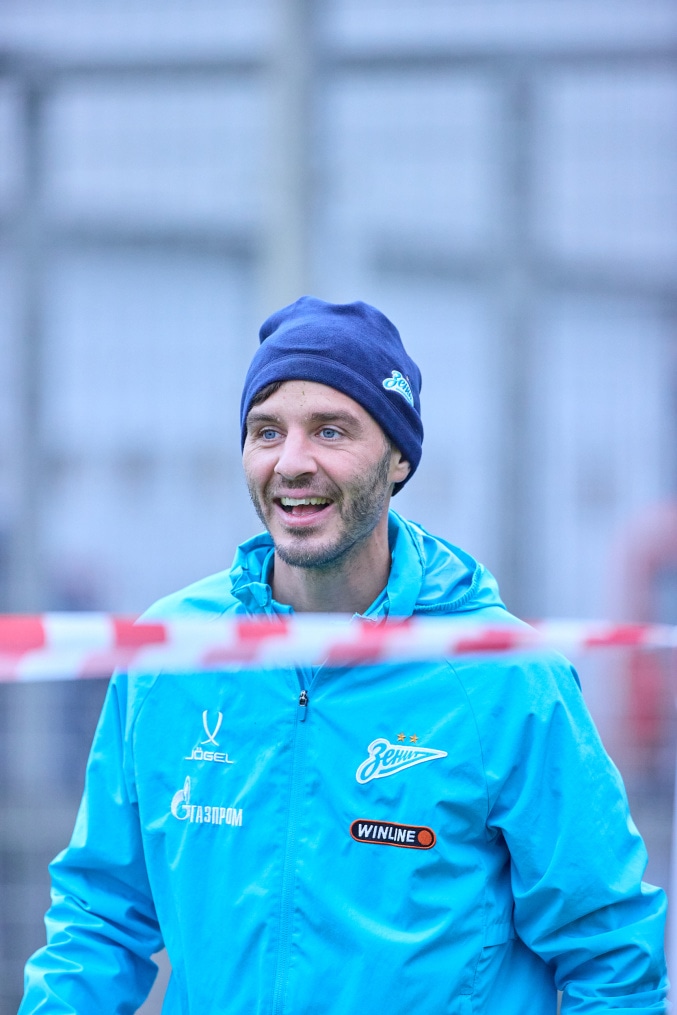 Тренировка «Зенита» перед матчем с «Локомотивом»