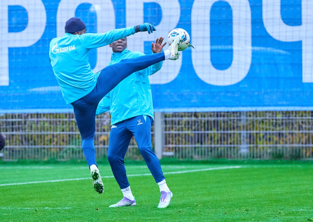 Тренировка «Зенита» перед матчем с «Локомотивом»
