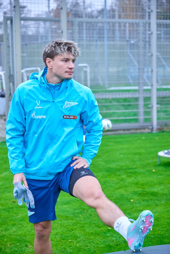 Тренировка «Зенита» перед матчем с «Локомотивом»