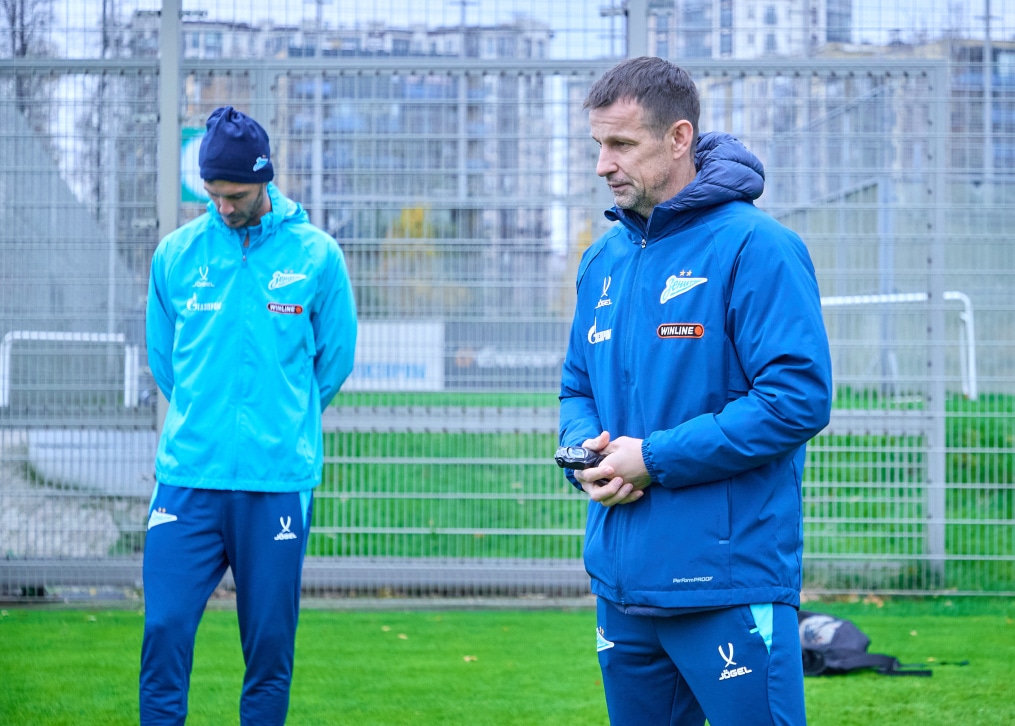 Тренировка «Зенита» перед матчем с «Локомотивом»