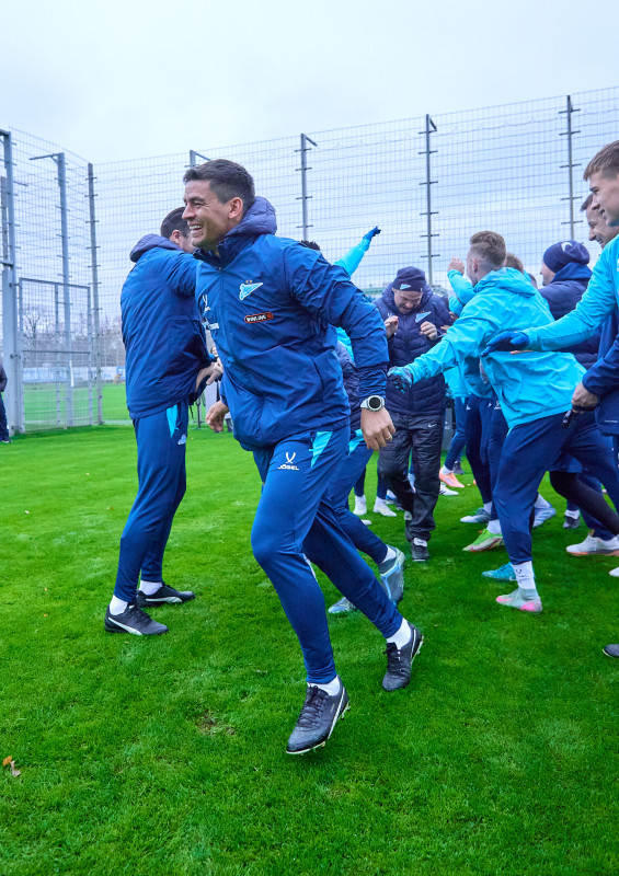 Тренировка «Зенита» перед матчем с «Локомотивом»