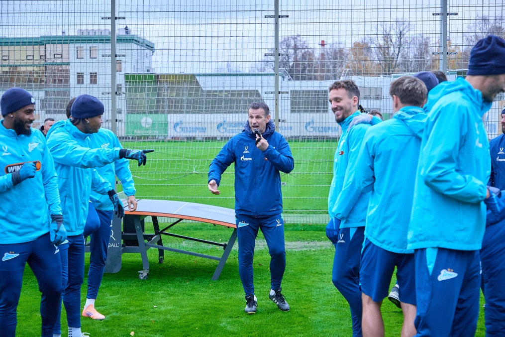 Тренировка «Зенита» перед матчем с «Локомотивом»