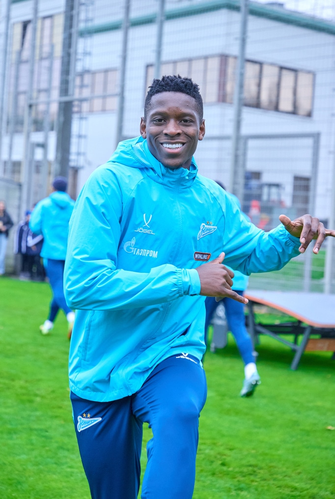 Тренировка «Зенита» перед матчем с «Локомотивом»