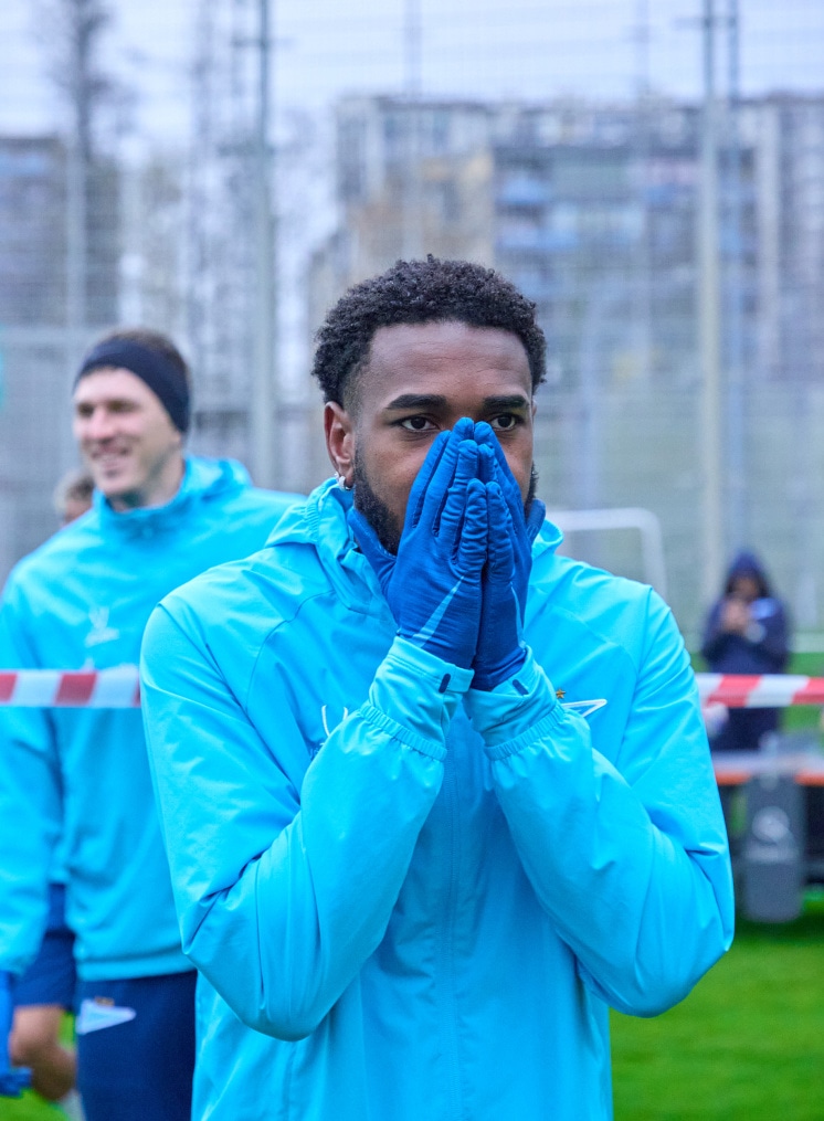 Тренировка «Зенита» перед матчем с «Локомотивом»