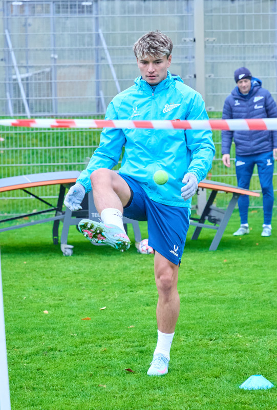 Тренировка «Зенита» перед матчем с «Локомотивом»